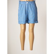 TENSIONE IN - Short bleu en coton - Femme - Taille 36 - Modz
