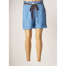 TENSIONE IN - Short bleu en coton - Femme - Taille 38 - Modz