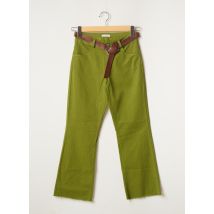 MOTEL - Pantalon large vert en coton - Femme - Taille 34 - Modz