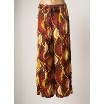 MOTEL - Pantalon large marron en viscose - Femme - Taille 38 - Modz