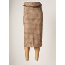 TENSIONE IN - Jupe longue beige en polyester - Femme - Taille 36 - Modz