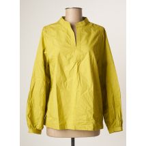 LARA - Blouse vert en coton - Femme - Taille 36 - Modz