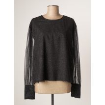 TENSIONE IN - Blouse noir en polyester - Femme - Taille 36 - Modz