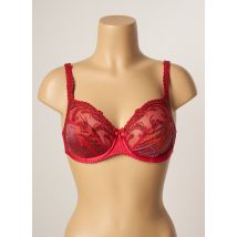 SECRET D'EVA - Soutien-gorge rouge en polyamide - Femme - Taille 85C - Modz