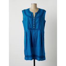 CANAT - Robe courte bleu en coton - Femme - Taille 38 - Modz