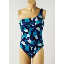 SLOGGI - Maillot de bain 1 pièce bleu en polyester pour femme - Taille 36 - Modz