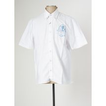 MISE AU GREEN - Chemise manches courtes blanc en coton - Homme - Taille M - Modz