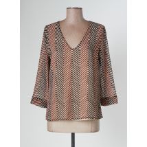 MISS MISS - Blouse orange en polyester - Femme - Taille 38 - Modz