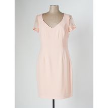 MANIGANCE - Robe mi-longue rose en polyamide - Femme - Taille 42 - Modz