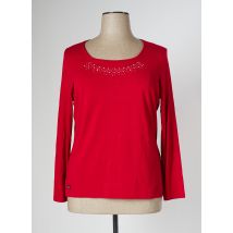 ANNE KELLY - T-shirt rouge en viscose pour femme - Taille 50 - Modz