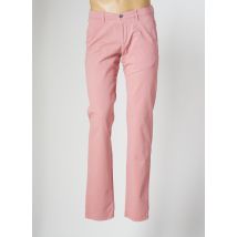 SAINT HILAIRE - Pantalon chino rose en coton - Homme - Taille 40 - Modz