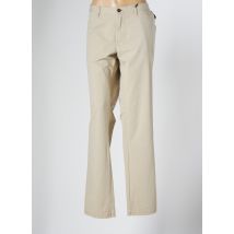 STONES - Pantalon chino beige en coton - Femme - Taille 52 - Modz