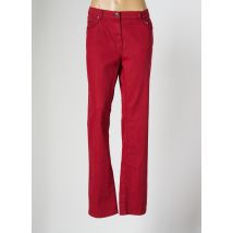 ANNE KELLY - Pantalon droit rouge en coton pour femme - Taille 42 - Modz