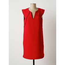 IKKQS - Robe courte rouge en polyester - Femme - Taille 40 - Modz
