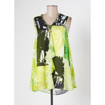 SPORTALM - Tunique sans manche vert en viscose - Femme - Taille 36 - Modz