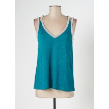 ZAPA - Top vert en lin pour femme - Taille 34 - Modz