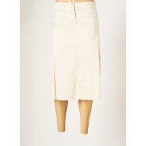 GELCO - Jupe mi-longue beige en coton - Femme - Taille 52 - Modz