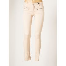 ZAPA - Pantalon slim beige en coton - Femme - Taille W24 - Modz