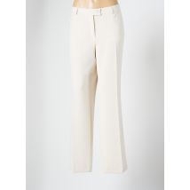 BASLER - Pantalon droit beige en polyester - Femme - Taille 38 - Modz