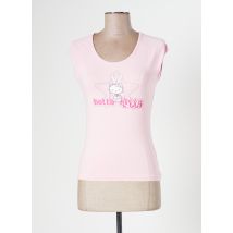 HELLO KITTY - T-shirt rose en coton - Femme - Taille 36 - Modz