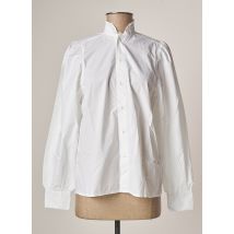 ACQUAVERDE - Chemisier blanc en coton pour femme - Taille 40 - Modz