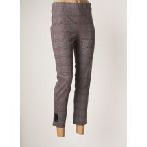 POUPEE CHIC - Pantalon 7/8 gris en polyester - Femme - Taille 36 - Modz