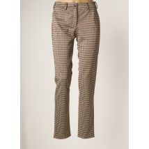 COUTURIST - Pantalon slim beige en polyester - Femme - Taille 46 - Modz