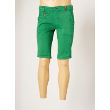 RITCHIE - Short vert en coton pour homme - Taille 38 - Modz