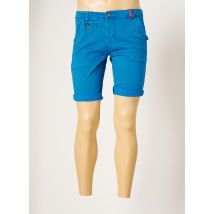 RITCHIE - Short bleu en coton pour homme - Taille 40 - Modz