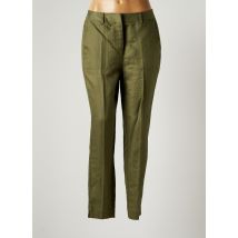 NINA KALIO - Pantalon chino vert en lin - Femme - Taille 42 - Modz