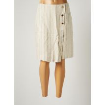 JULIE GUERLANDE - Jupe mi-longue beige en lyocell - Femme - Taille 44 - Modz