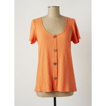 JULIE GUERLANDE - Top orange en viscose - Femme - Taille 42 - Modz