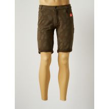TIBET - Bermuda vert en coton - Homme - Taille 50 - Modz