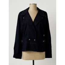 EVA KAYAN - Veste casual bleu en coton - Femme - Taille 40 - Modz