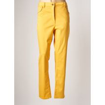 DIANE LAURY PANTALONS FEMME DE COULEUR JAUNE - Grande Taille