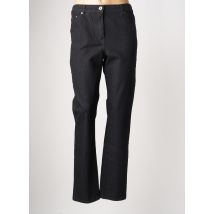 ANNE KELLY - Jeans coupe slim noir en coton pour femme - Taille 40 - Modz