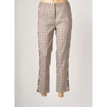 JUS D'ORANGE - Pantalon 7/8 beige en polyester pour femme - Taille 38 - Modz