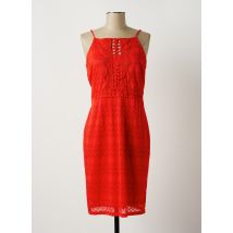 JUS D'ORANGE - Robe mi-longue orange en polyamide - Femme - Taille 40 - Modz