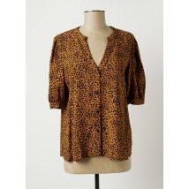 GEISHA - Chemisier marron en viscose - Femme - Taille 34 - Modz
