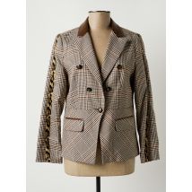 JUS D'ORANGE - Blazer marron en polyester - Femme - Taille 42 - Modz