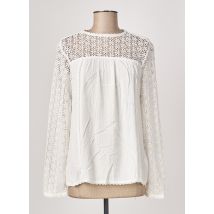 SUPERDRY - Blouse blanc en polyester - Femme - Taille 44 - Modz