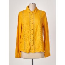 SUPERDRY - Chemisier jaune en viscose - Femme - Taille 38 - Modz