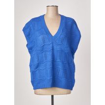 MD'M - Pull bleu en viscose - Femme - Taille 38 - Modz