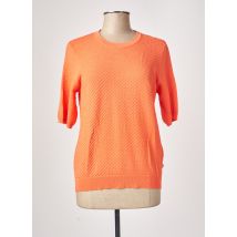 ESQUALO - Pull orange en viscose - Femme - Taille 42 - Modz