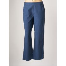 LA FIANCÉE - Pantalon droit bleu en viscose - Femme - Taille 38 - Modz