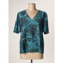 GRACE & MILA - Blouse bleu en viscose - Femme - Taille 36 - Modz