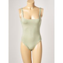 MISS SELFRIDGE - Body vert en coton - Femme - Taille 34 - Modz
