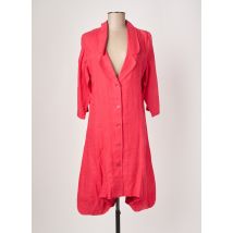 KOKOMARINA - Veste casual rose en lin pour femme - Taille 38 - Modz