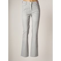 TONI - Pantalon slim bleu en coton pour femme - Taille 40 - Modz