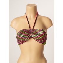 PLAGE DU SUD - Haut de maillot de bain noir en polyester - Femme - Taille 42 - Modz